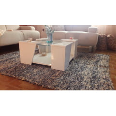 Tapete para sala bright blue 2,00 x 1,50 feito Tear Manual Tapete para sala bright blue 2,00 x 1,50 feito Tear Manual